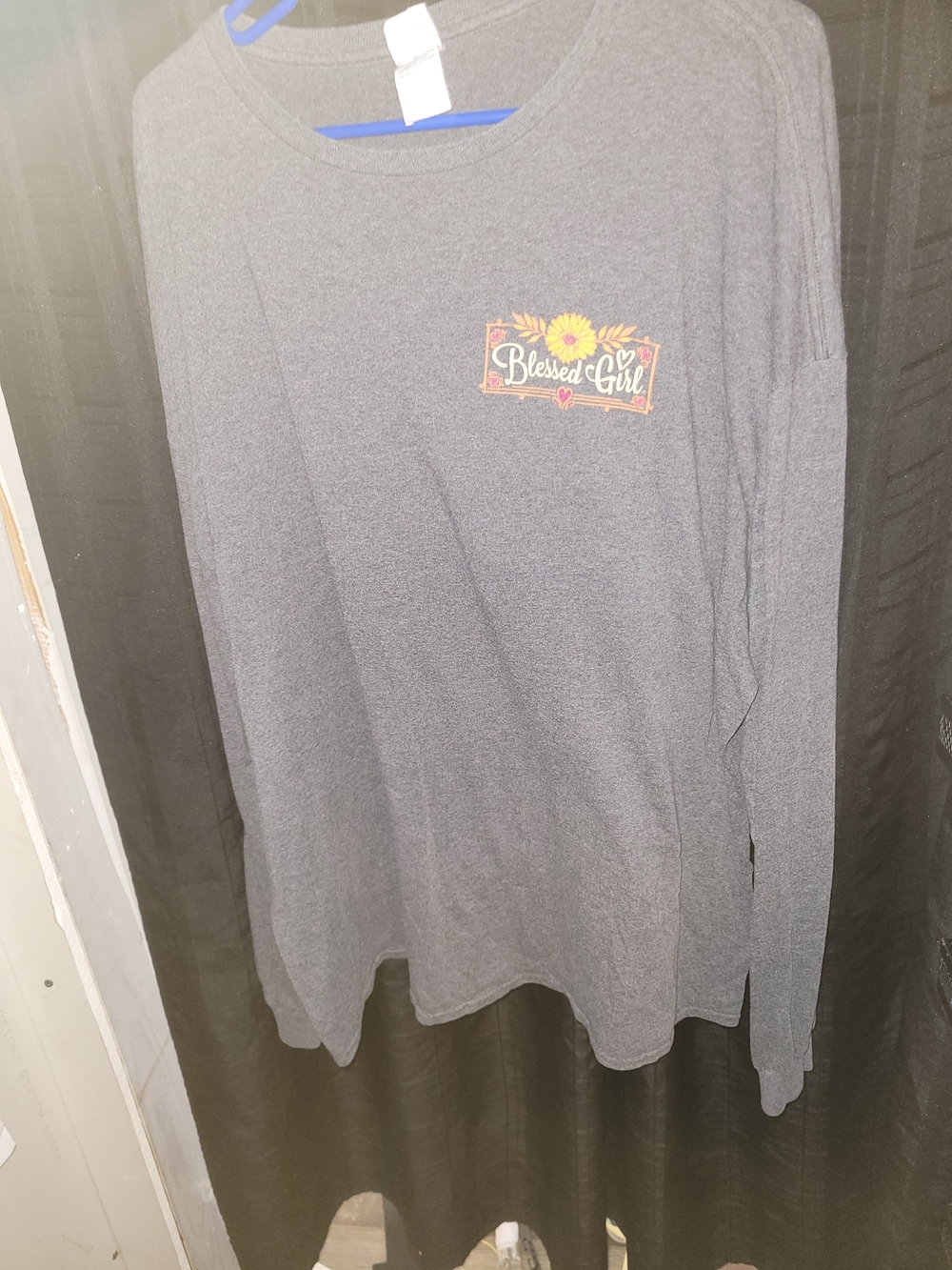 Hanes Dark Gray Crew Neck Tee